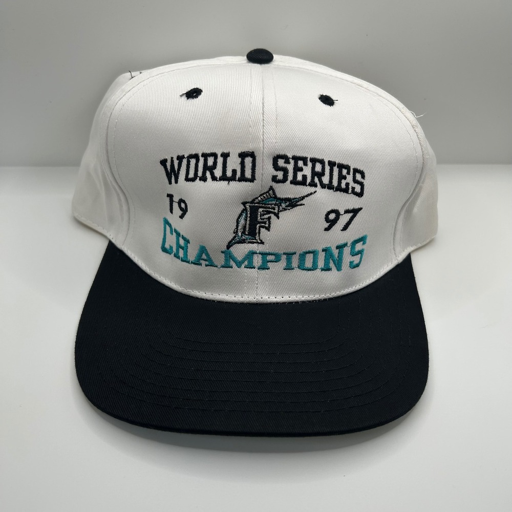 Vintage Headmaster‎ Florida Marlins 1997 World Series Champions Snapback Hat